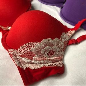 Victoria Secret/Pink by VS, 34D push-up BUNDLE